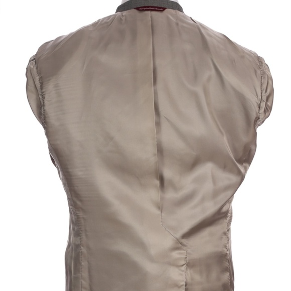 Samuelsohn Full Canvas Gray Nailshead Sport Coat - Picture 6 of 8